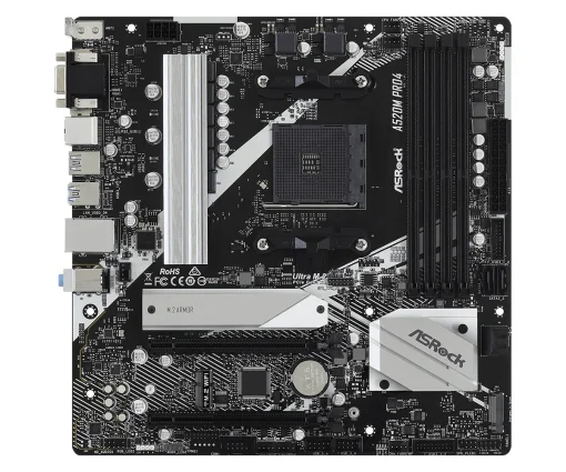 Материнская плата ASRock A520M Pro4 Socket AM4
